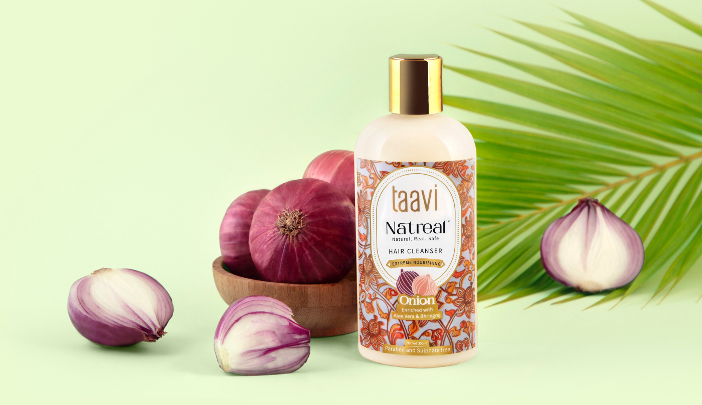 Onion Shampoo – Product catalogue designing Onion Shampoo – Product catalogue designing